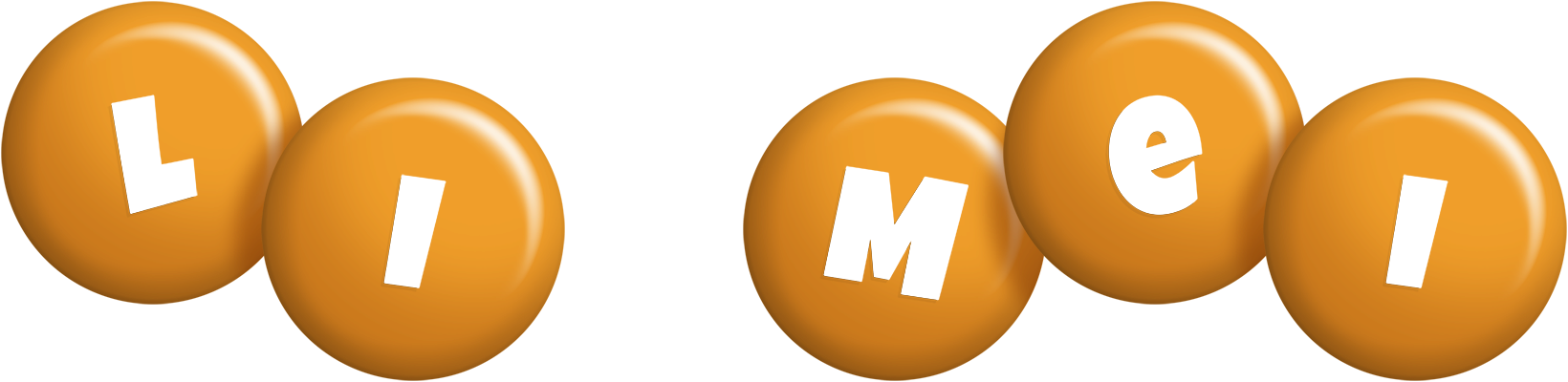 Li Mei candy-orange logo
